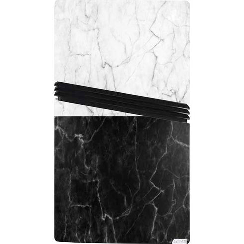 Marble Split PS5 Pro Console Skin